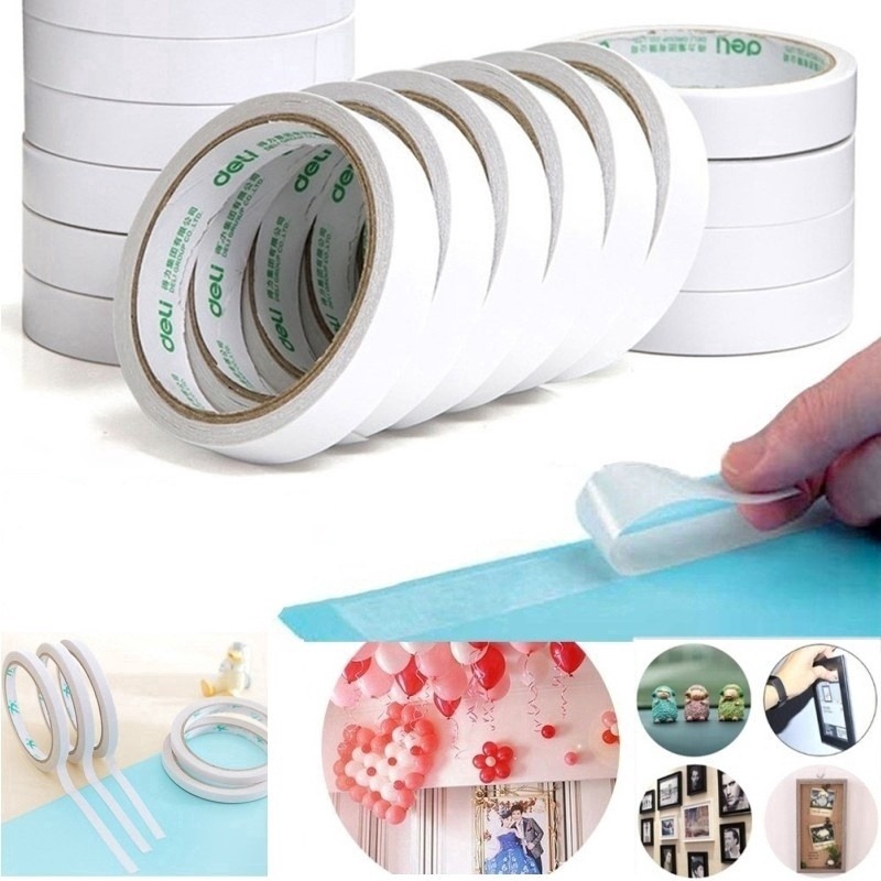 Cuộn Băng Keo Hai Mặt Siêu Mỏng 6mm