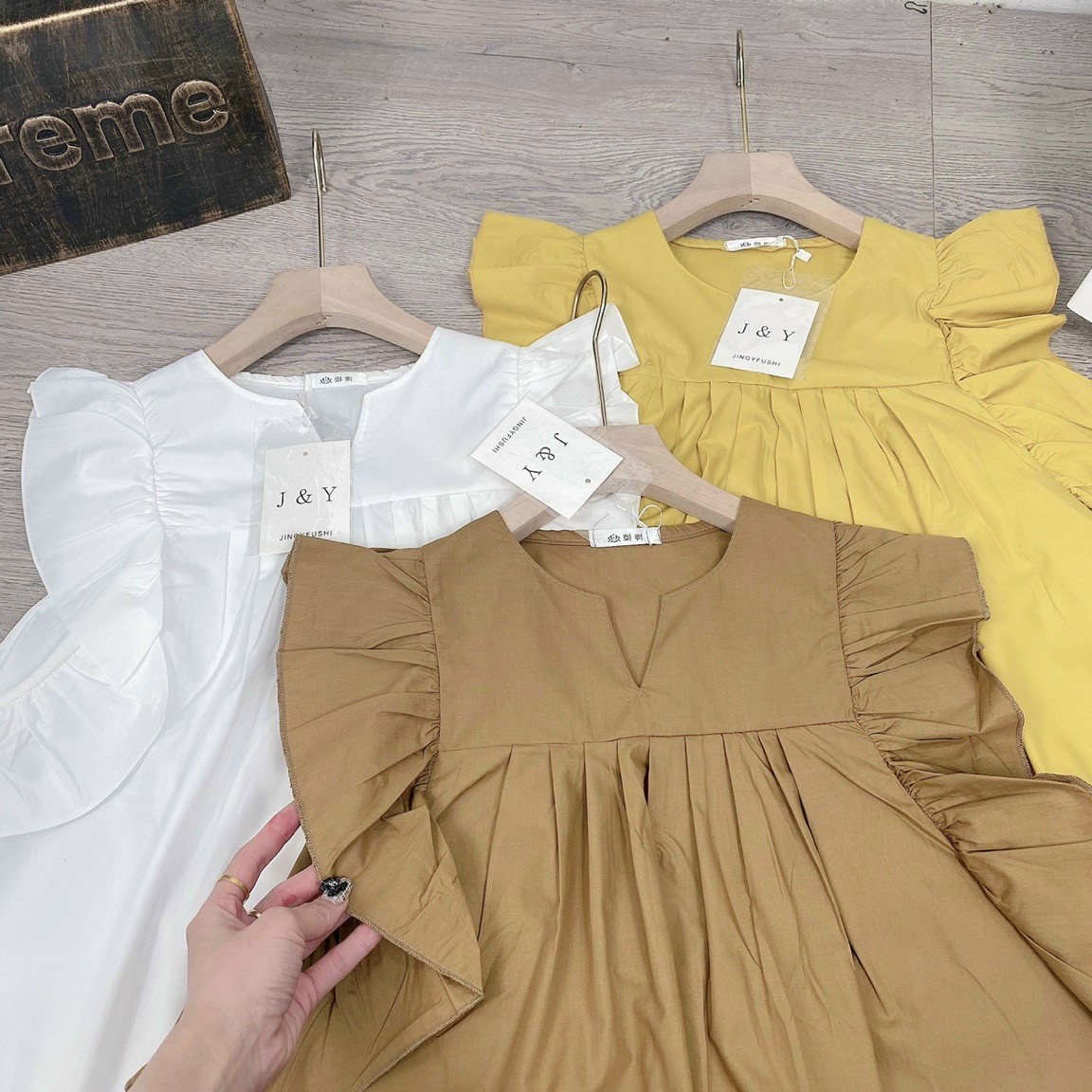 Áo bầu thời trang công sở