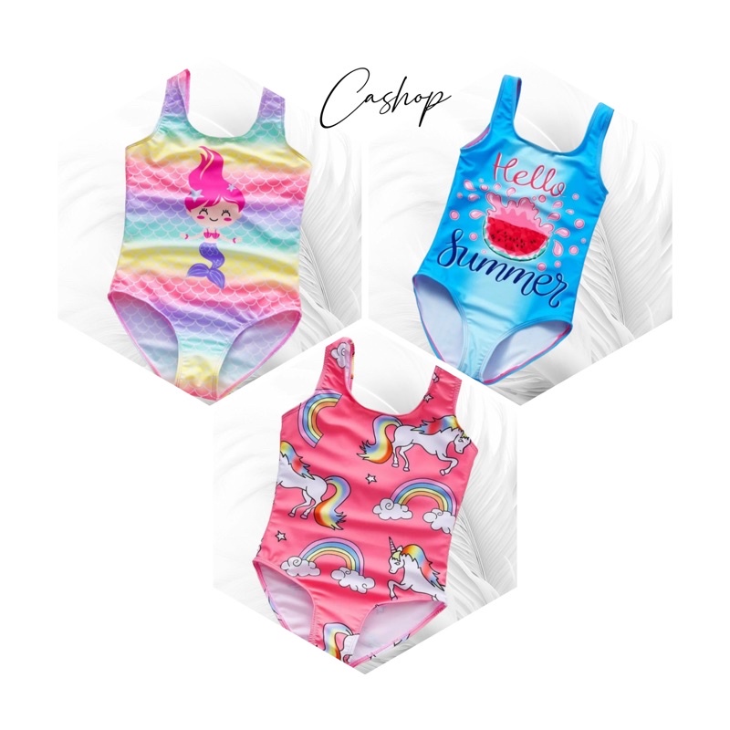 Bikini liền mảnh Summer BKNSM cho bé gái