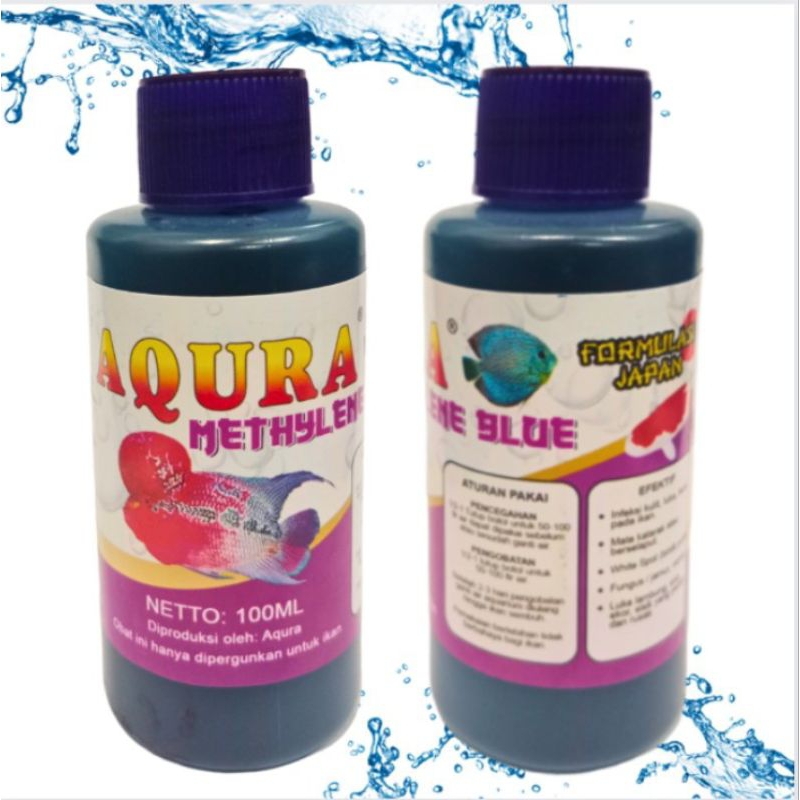Obat ikan jamur Vivian/Kiyosaki/Takari Methylene blue 100ml