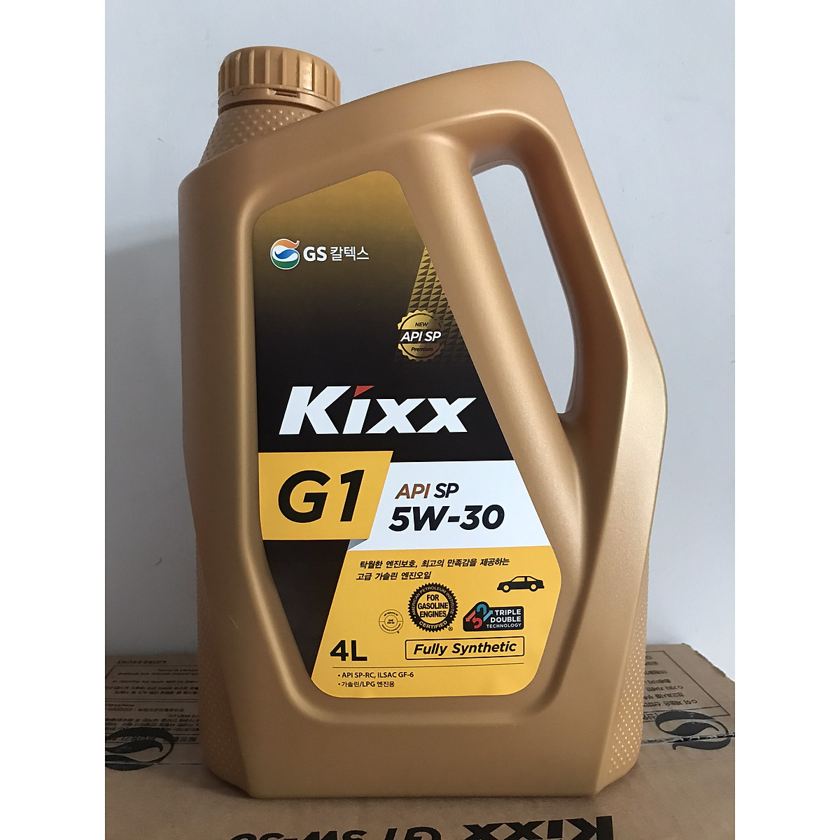 [Nhớt ô tô tổng hợp bình nhựa] Kixx G1 5W30 API SN Fully synthetic -  4 lít