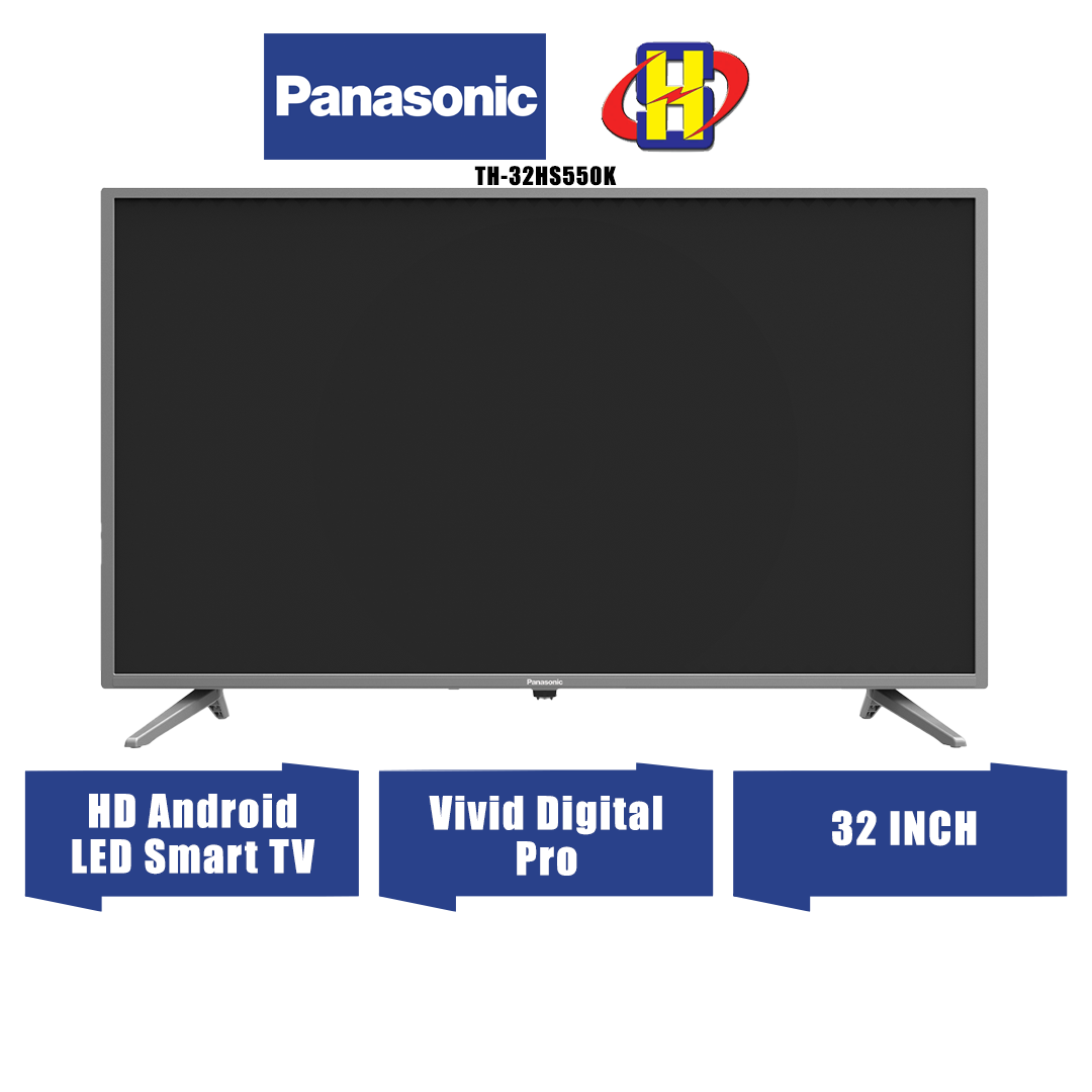 Panasonic Android SMART TV (32 Inch) LED HD Vivid Digital Pro USB Media