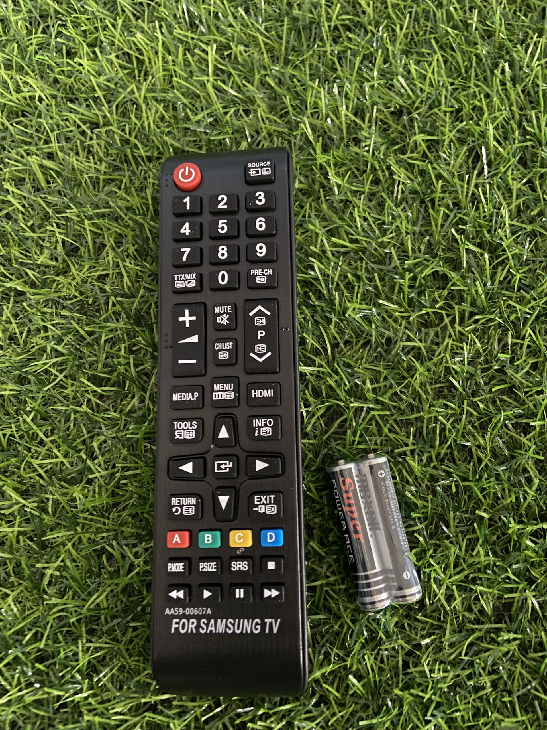 Remote điều khiển tivi samsung không smart aa59-00607a . tặng 2 viên pin mx