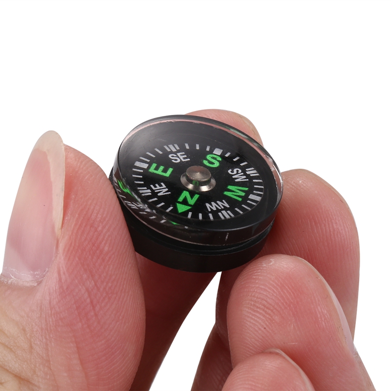 Oil Filled Button Compass - Ultra Compact 20mm - Mini SAS Survival