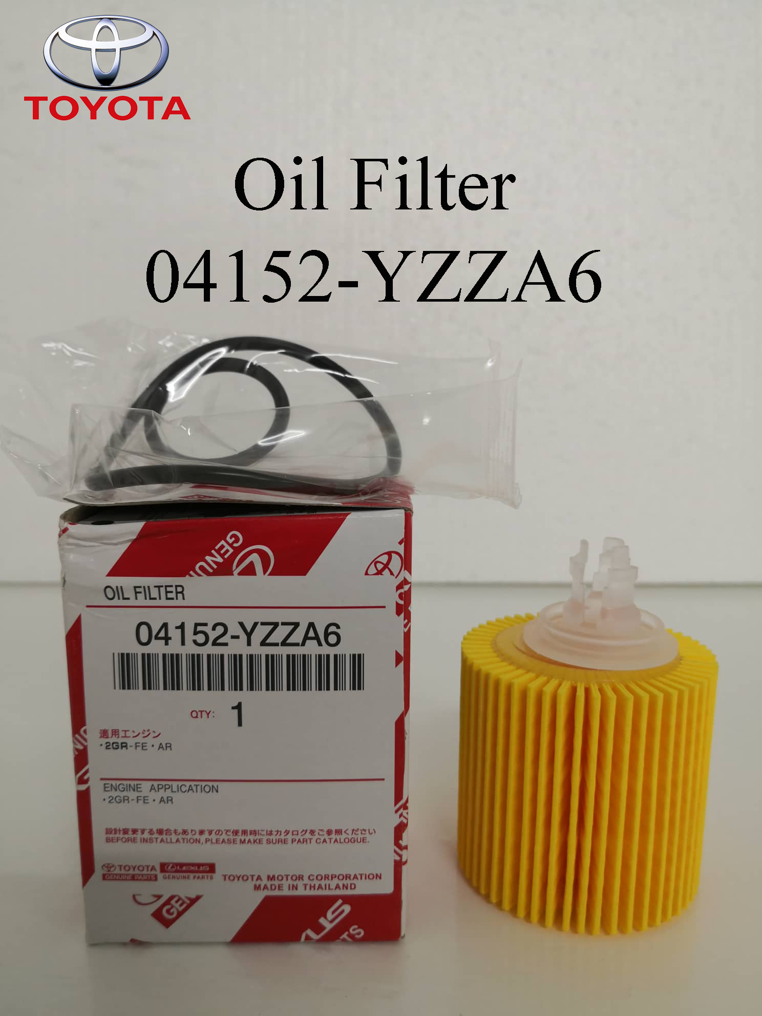 【ready Stock】1 Pc Genuine Toyota Oil Filter 90915 Yzze1 90915 Yzze2