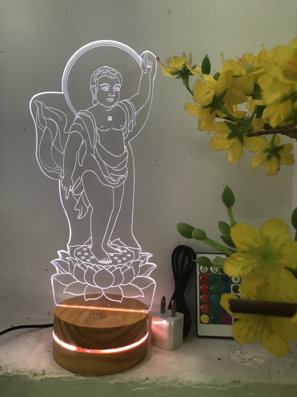 Phật Đản Sanh 28cm 16 màu