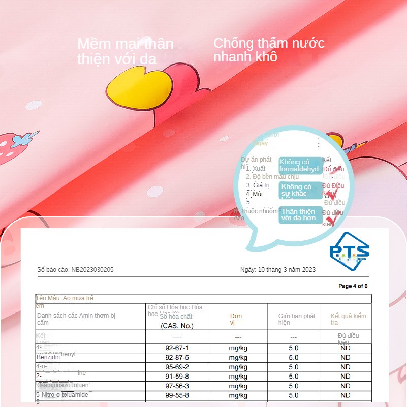 Áo Mưa Trẻ Em Chất Liệu Eva Dễ Thương