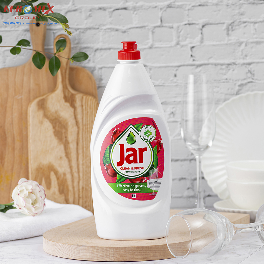 Nước Rửa Bát Jar 900ml Pomegranate# Hàng Nội Địa CH Séc