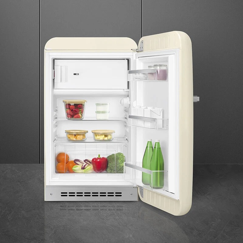 TỦ LẠNH SMEG FAB10RCR5, 122 LÍT, MÀU KEM