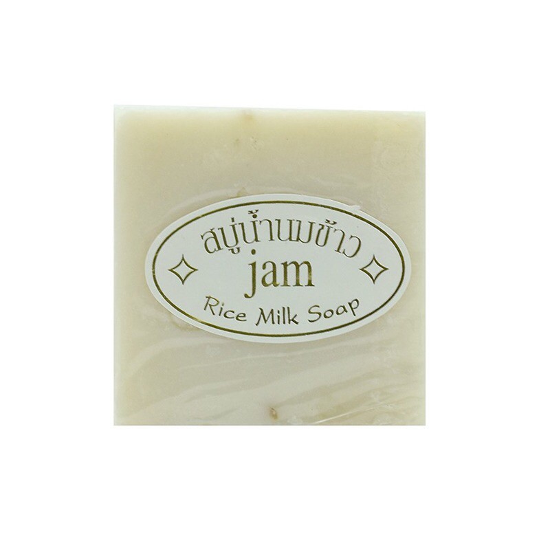 01 cục Xà Bông Gạo JAM Thái Lan 60gram