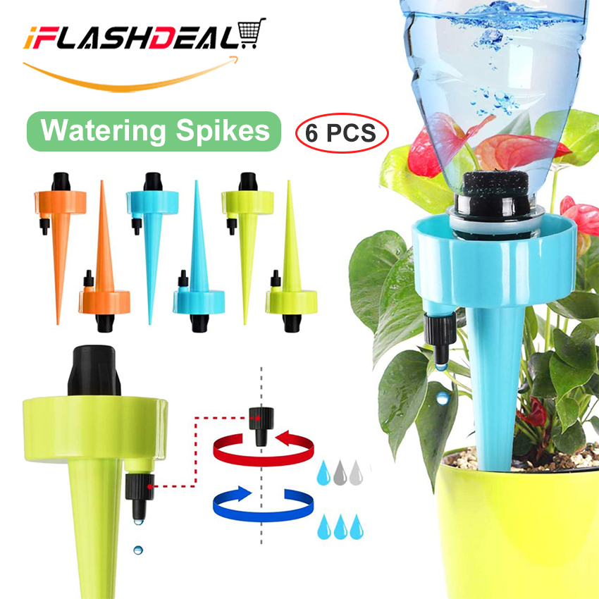3/6/9/12Pcs Durable Spikes Device Garden Watering Plant Waterers System 