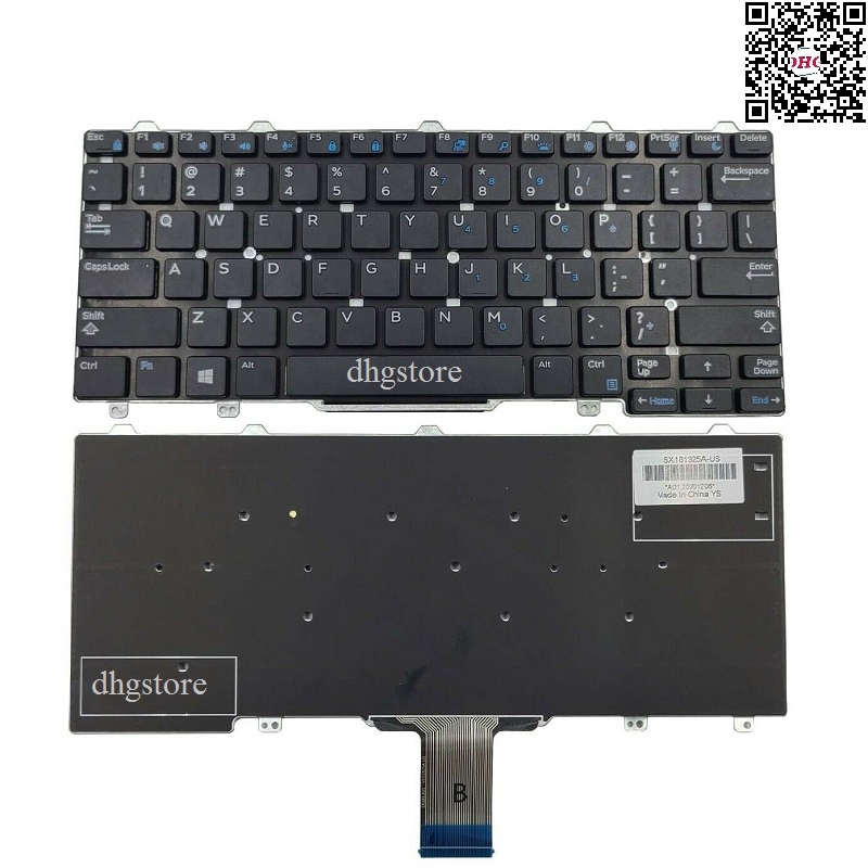 Bàn phím laptop Dell Latitude E7250 E7270 E5250 E5270