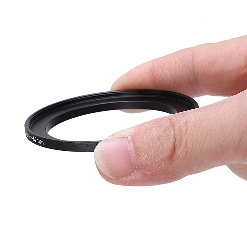 52mm-62mm 52mm to 62mm Black Step Up Ring Adapter for Camera