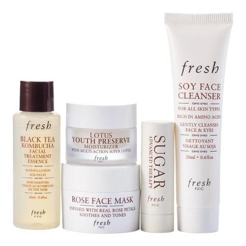 Set Dưỡng Da FRESH Mini Loves (Kèm Túi)