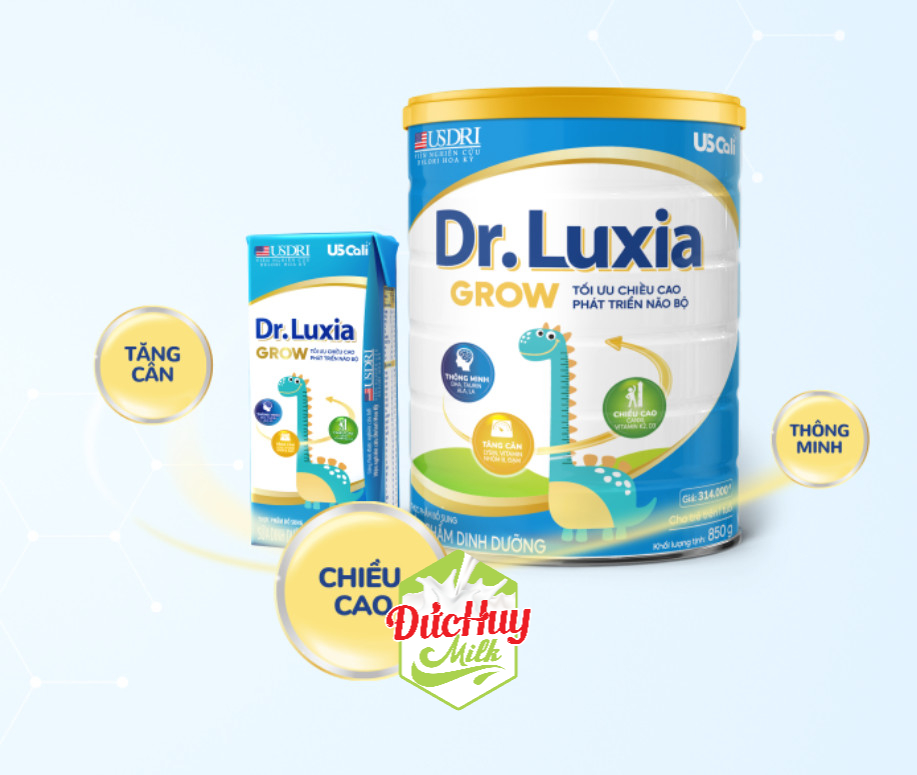 Sữa bột công thức Dr.Luxia Grow 900g