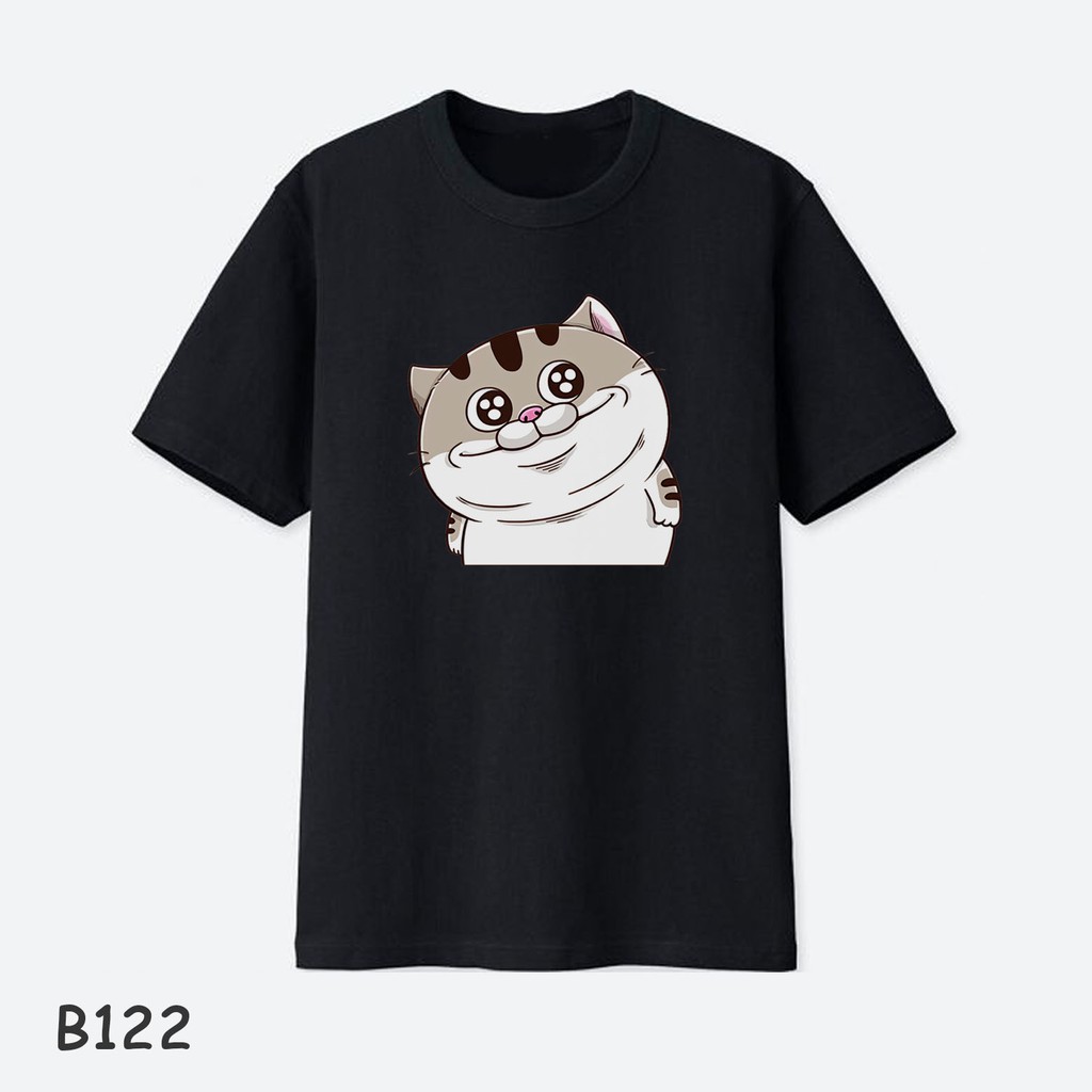 Áo Thun Basic Cotton Tee | Áo Thun Mèo Ami Bụng Bự (Mẫu 120-129)