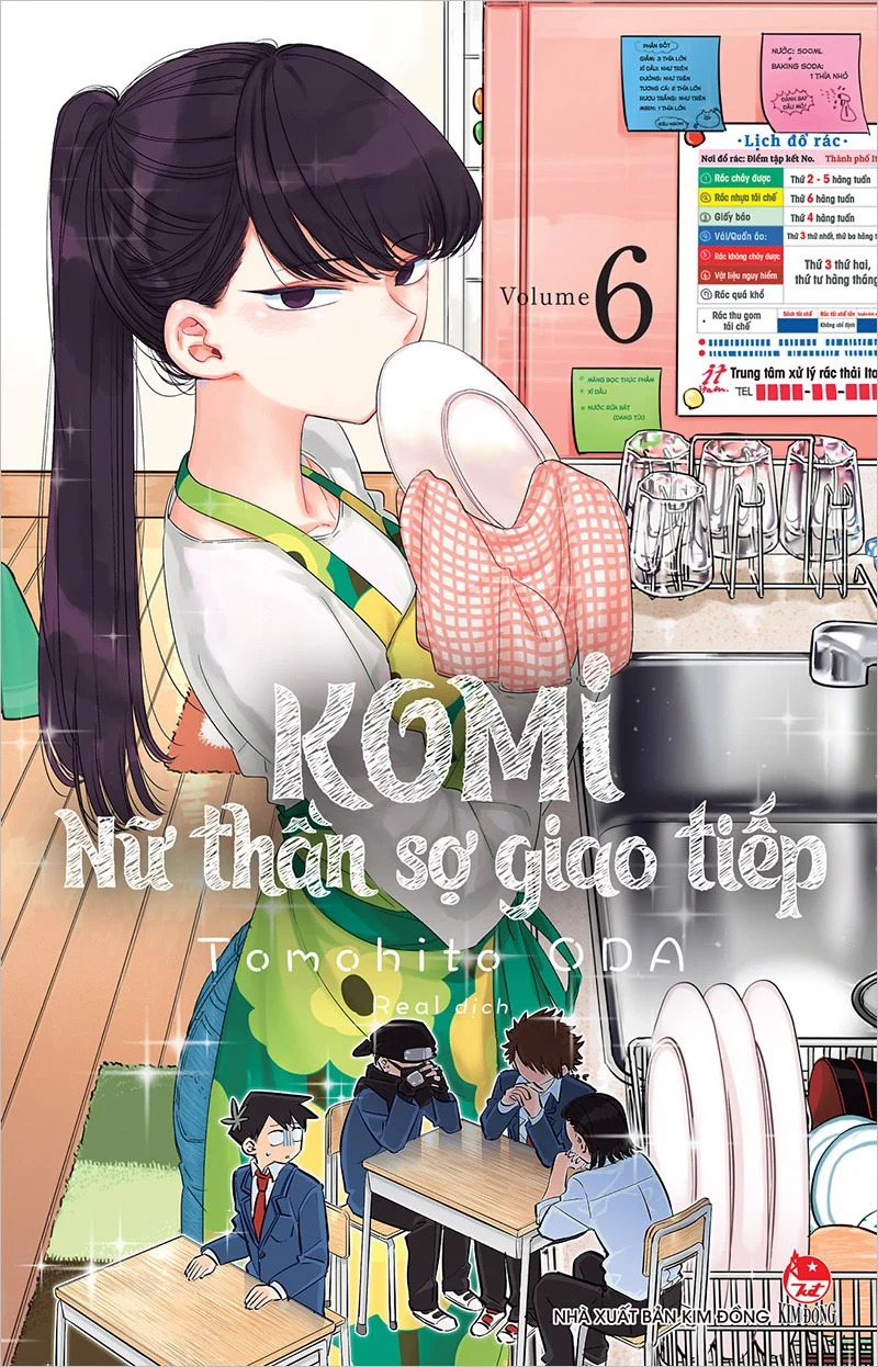 Komi - Nữ Thần Sợ Giao Tiếp Vol 4, 6, 8 (nguyên seal, đủ quà)