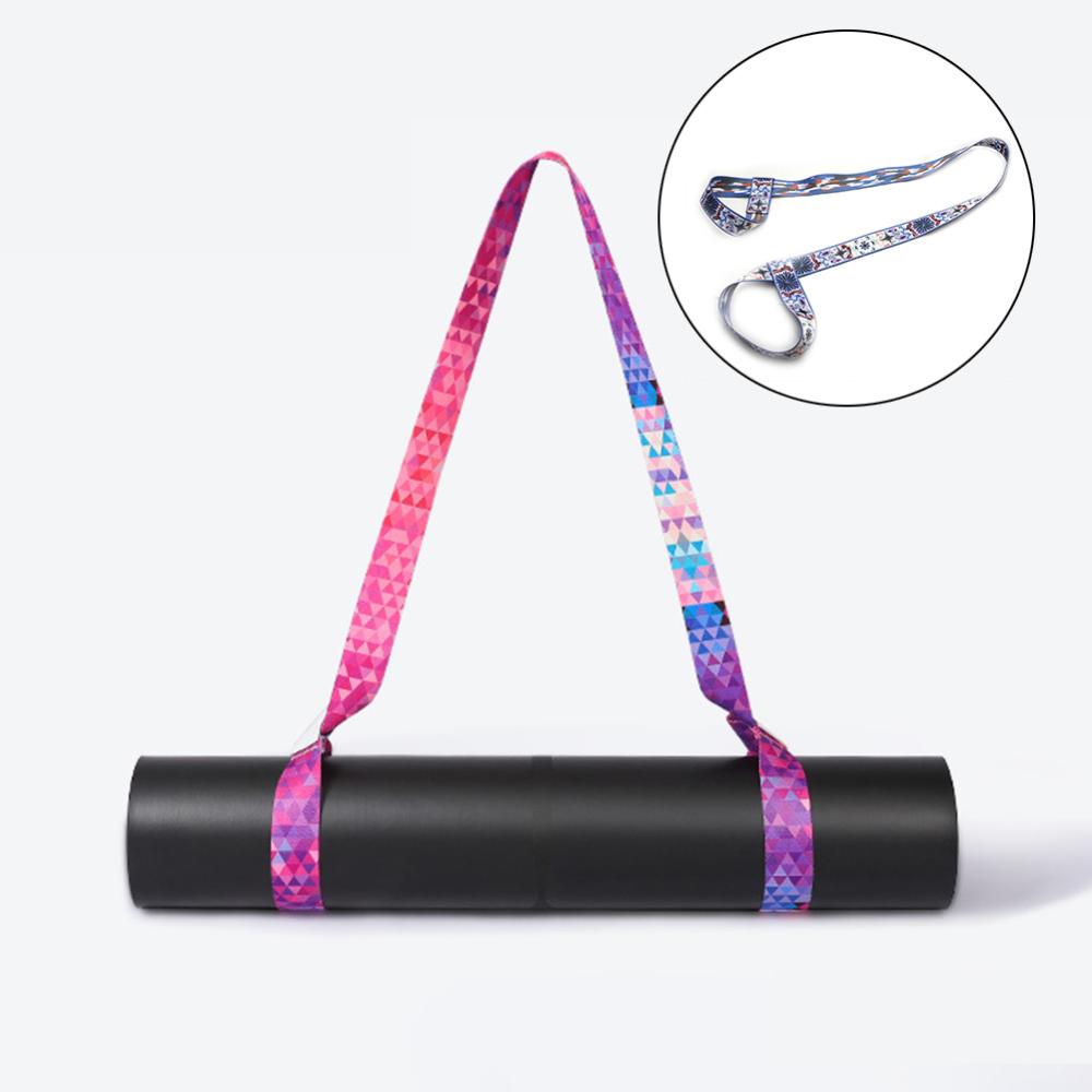 Yoga Mat Strap Belt Adjustable Sports Sling Shoulder Exercise Stretch Carry Belt