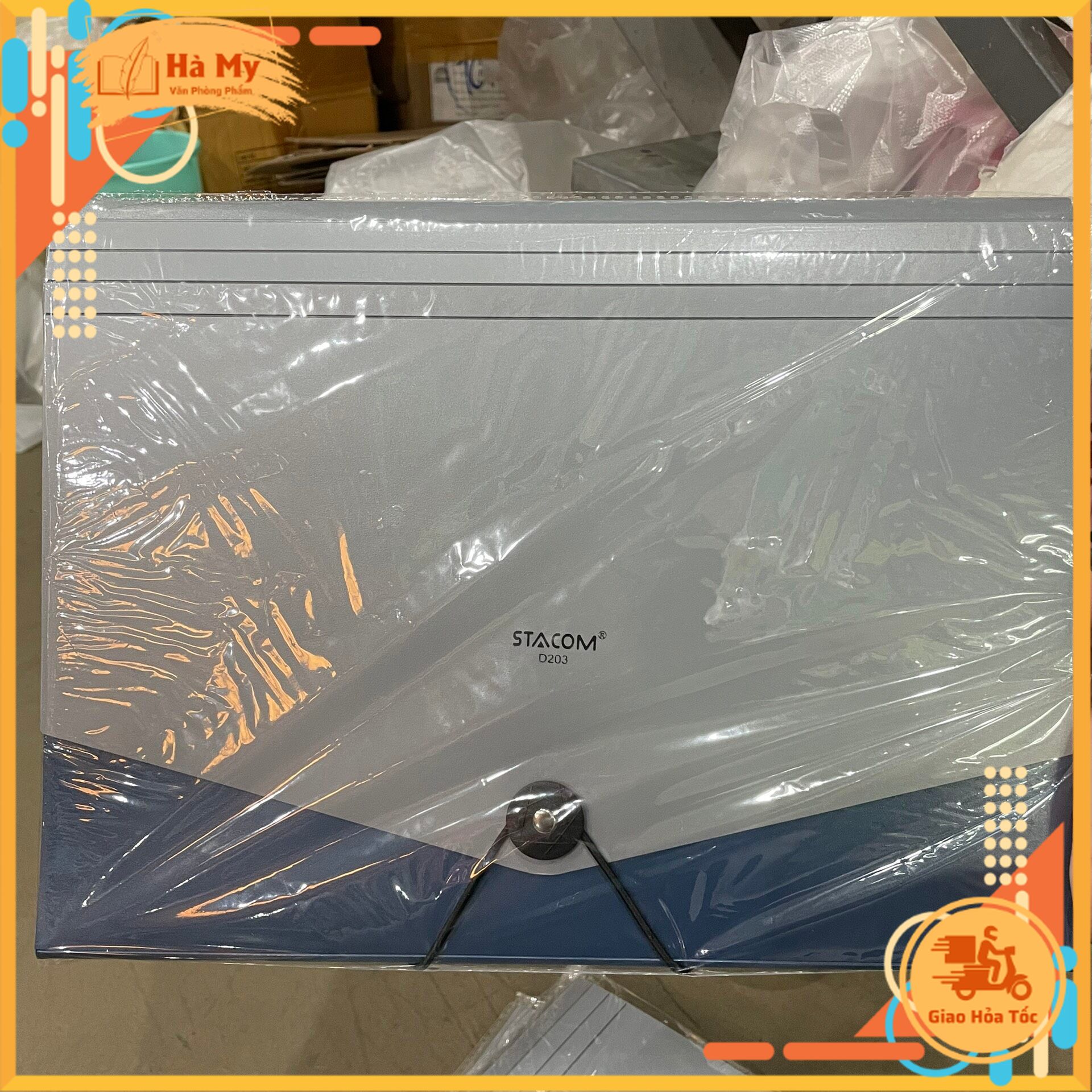 Cặp đựng tài liệu Stacom A4 12 ngăn D203