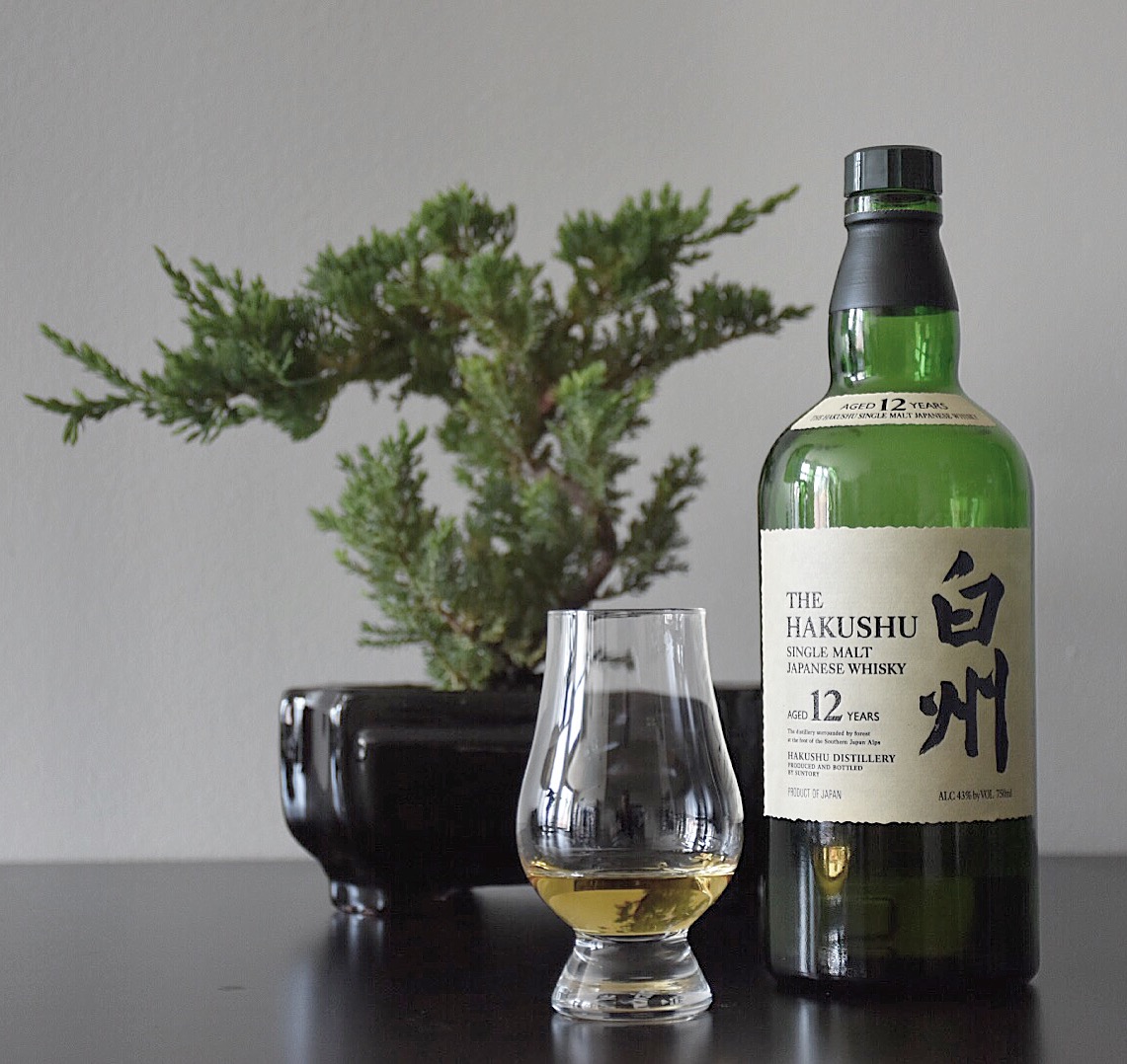 Hakushu 12 Year Old Single Malt Whisky (New) 700ml (No box