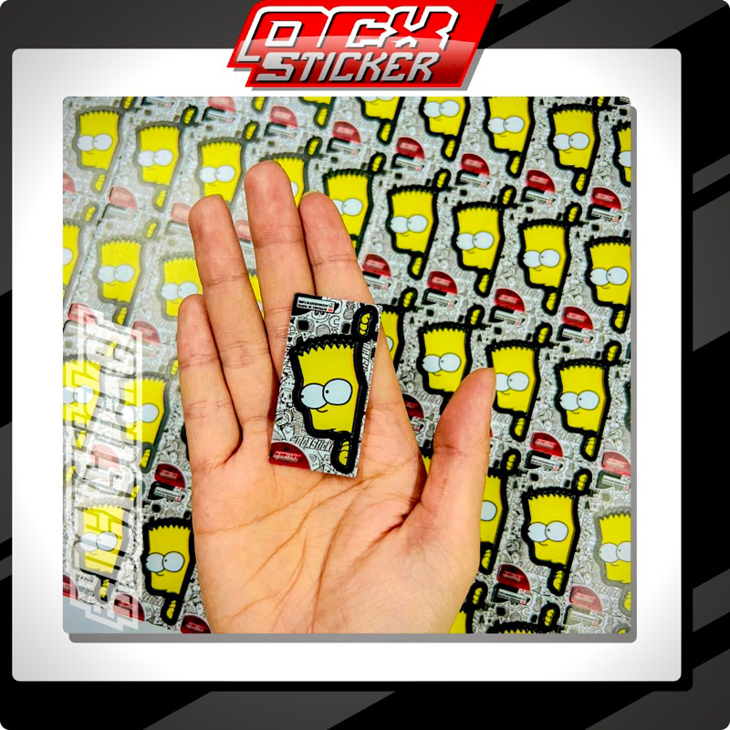 Sticker simpsons | hình dán simpsons | dán biển số xe , phụ kiện , điện thoại , ipad , bình nước , laptop | stk-011