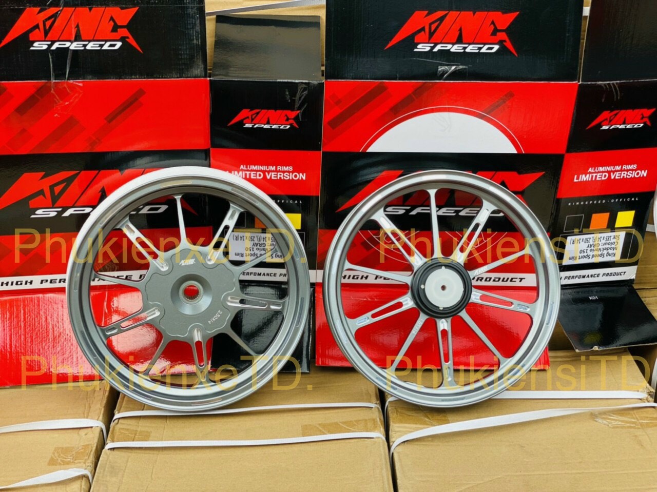 Mâm KINGSPEED CNC cho Vario 10 cây