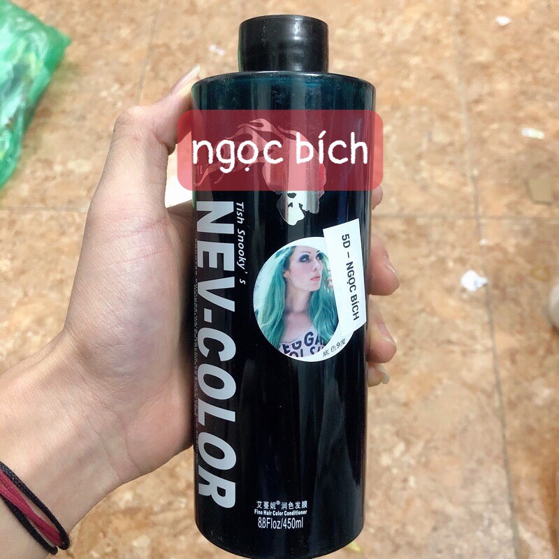 Thuốc Nhuộm Tóc Màu Phủ Bóng 5D Hàn Quốc 450ml