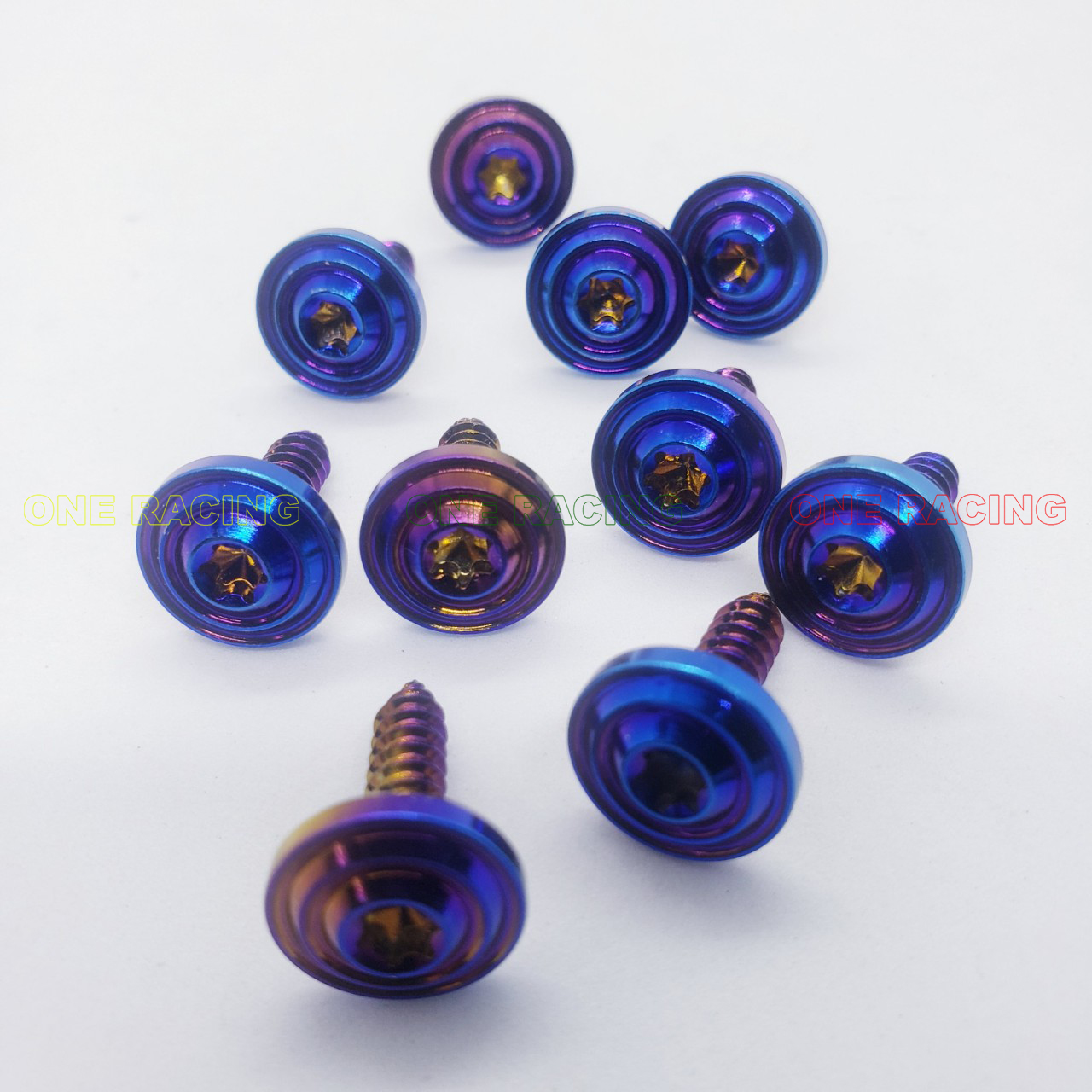 COMBO 10 Ốc salaya thái xi titan 5li18 răng thưa dàn áo xe máy sirius exciter winner wave jupiter và dòng xe khác