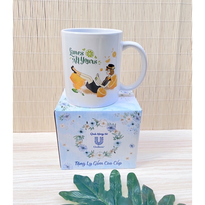 Ly sứ có quai 300ml