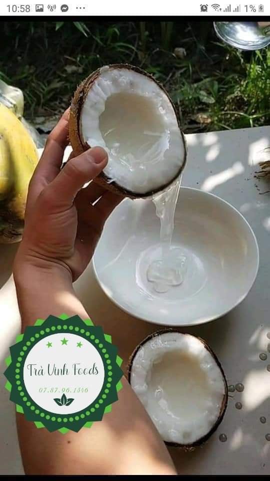 Dừa Sáp Cầu Kè Đặc Ruột 1.3kg