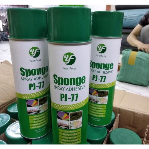 Keo dán dạng xịt PJ-77 chuyên mút xốp