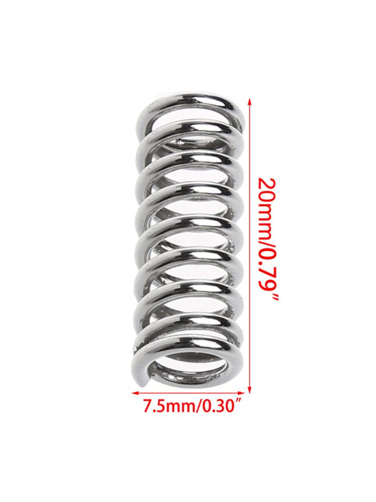 【New arrival 】 10 Pcs Carbon Steel Feeder Spring For Makerbot 3D Printer Extruder Heated Bed
