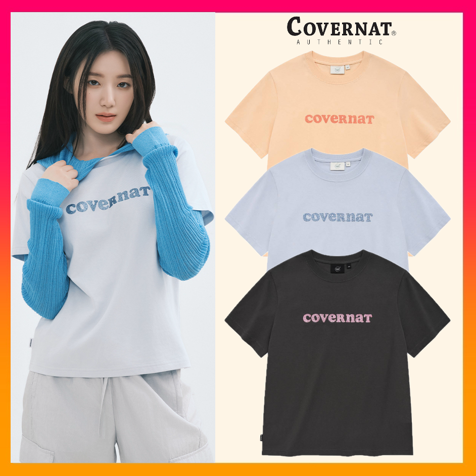 [COVERNAT] レギュラーフィットTシャツ I-DLE SHUHUA 3COLOR G)I-DLE - SHUHUA's Pick] COVERNAT Women's Regular Fit