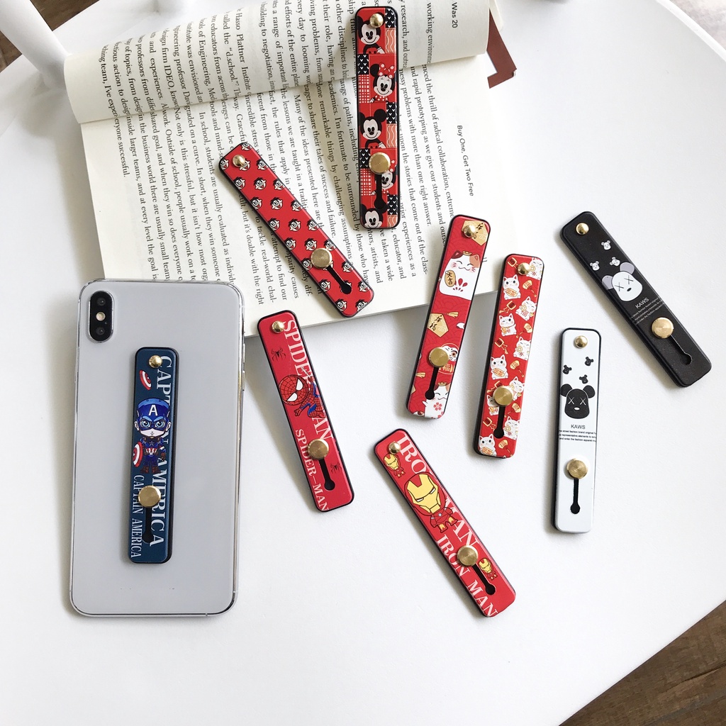 Mobile Phone Holder Telephone Cellular Support Accessories Phone Finger Stand Holder Socket