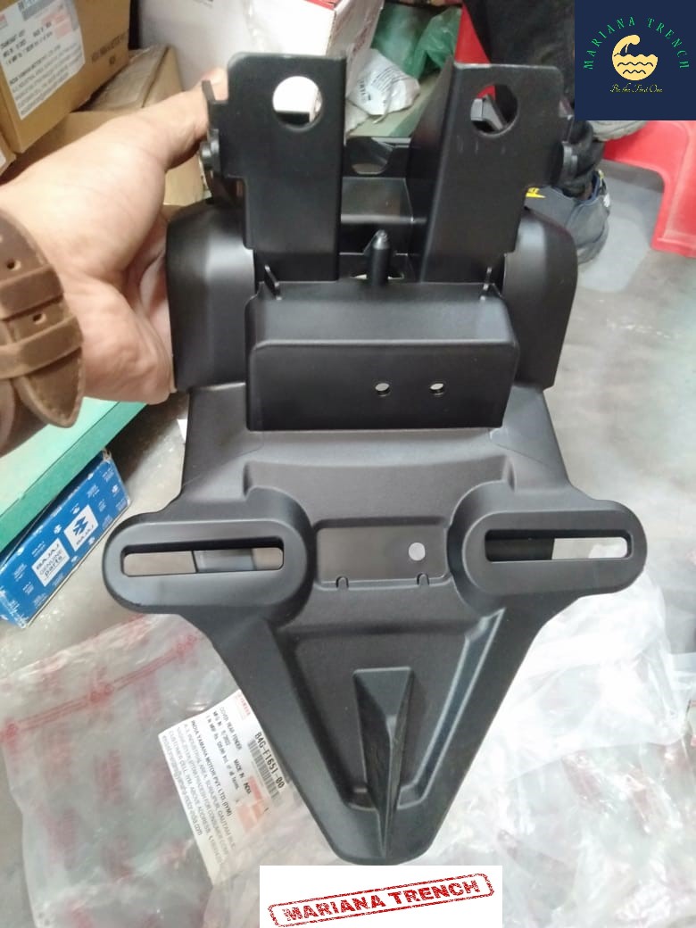 Yamaha FZS V3 Rear Fender or Rear Short Mudguard Number Plate Frame Yamaha FZ V3 Short Mudguard. 