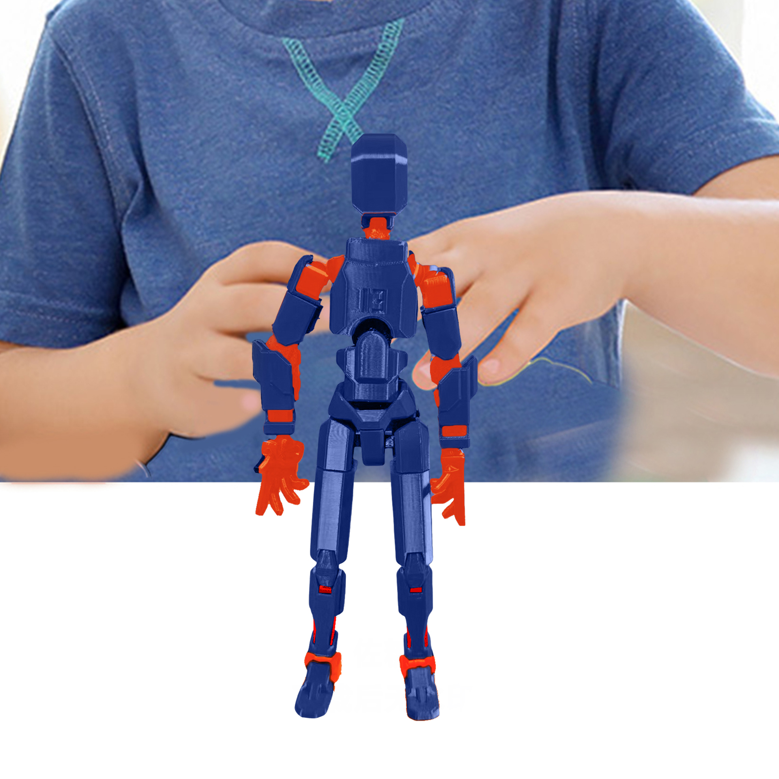 Childrenworld đa-nối Mô hình nhân vật 15 vũ khí Mô Hình Robot hành động mô hình nhân vật multi-nối di chuyển 3D in mô hình khớp nối Dummy figurine cho trẻ em người lớn ý tưởng quà tặng