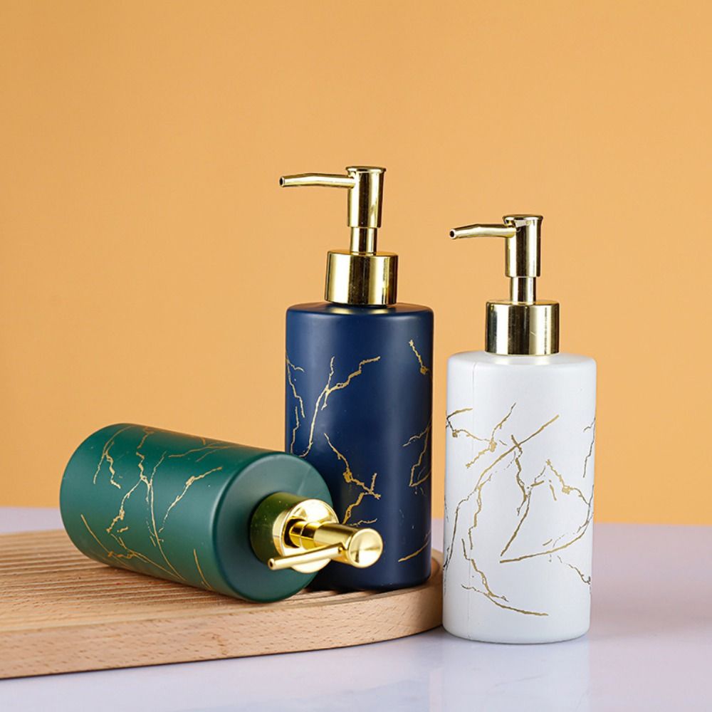 Practical%20Marbling%20Soap%20Dispensers%20320ml%20Refillable%20Emulsion%20Bottle%20Glass%20Press%20Type%20Sanitizer%20Empty%20Bottle%20Bathroom%20-%20Image%203