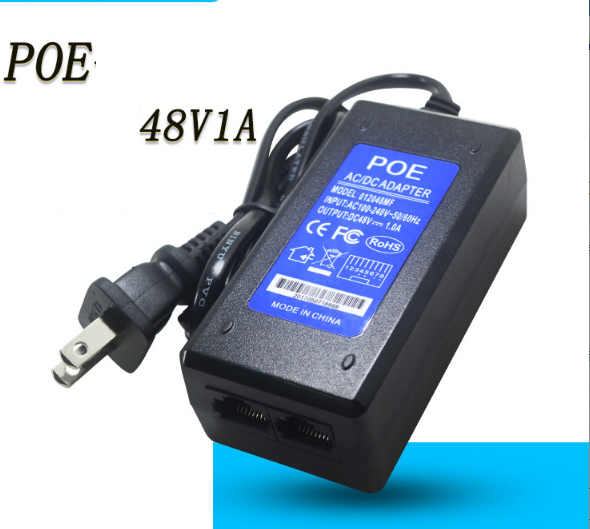 Adapter nguồn POE 48V 1A cho camera, thiết bị thu phát wifi.