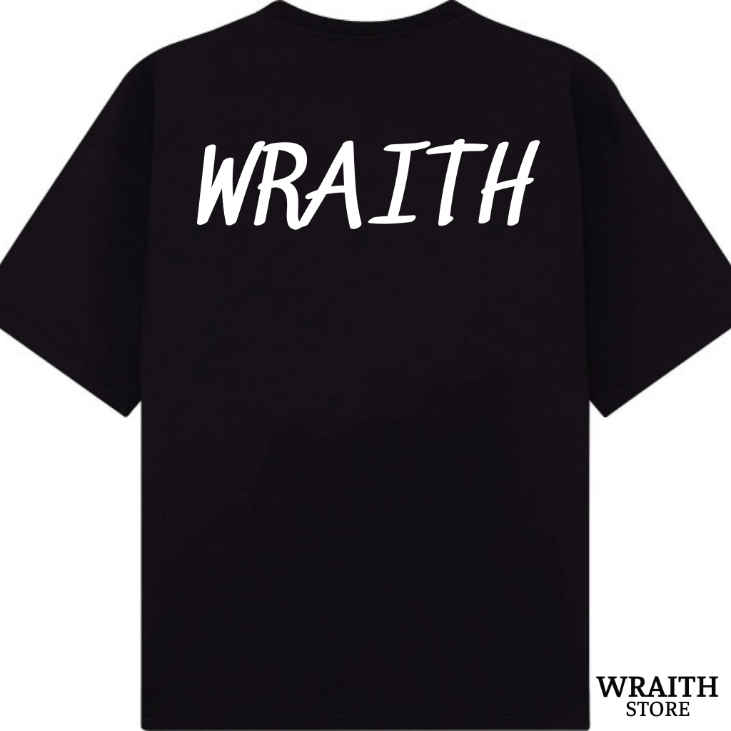 Áo Thun Trơn Wraith Basic Tee - Đen Và Trắng