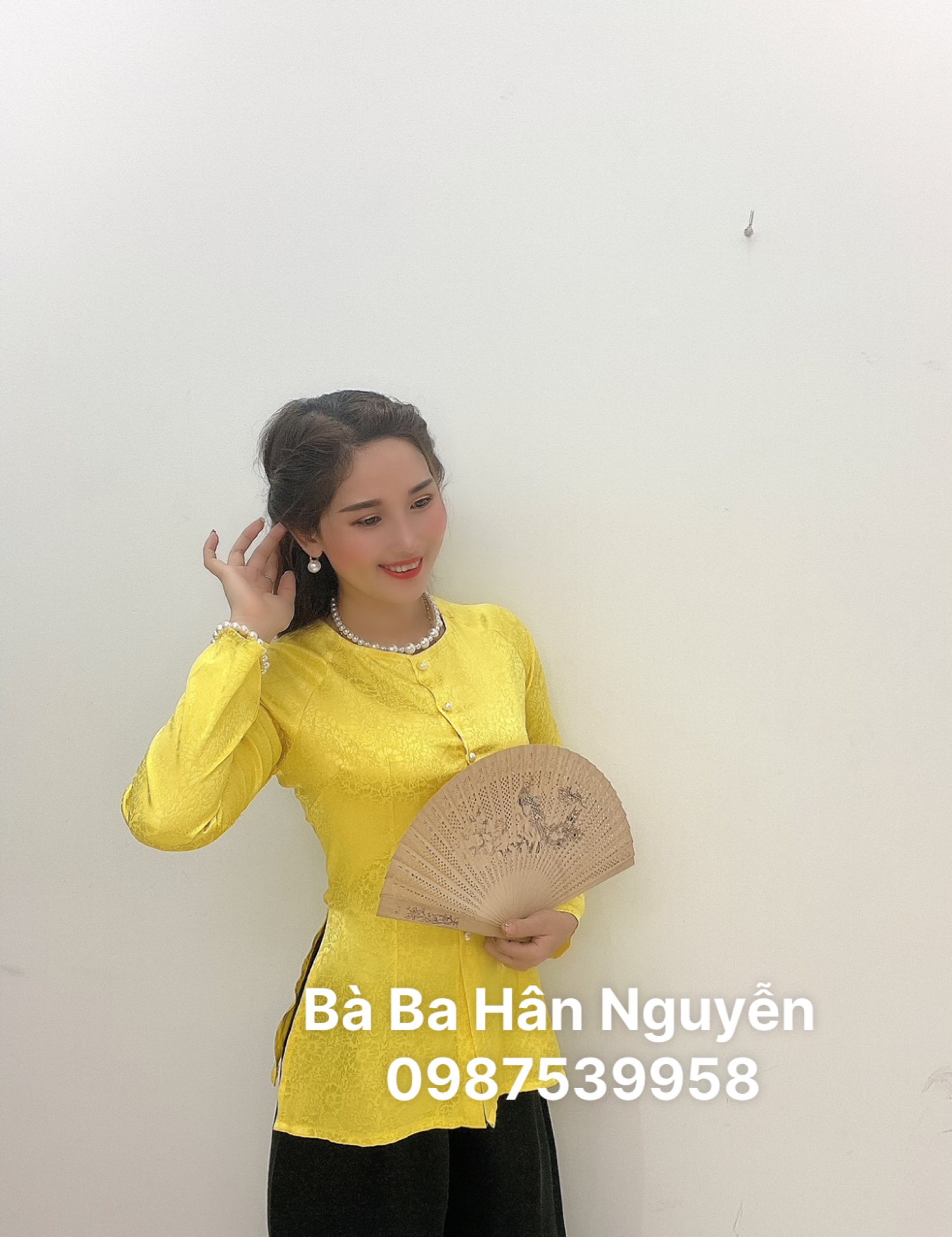 ÁO BÀ BA GẤM CAO CẤP + QUẦN (TT)