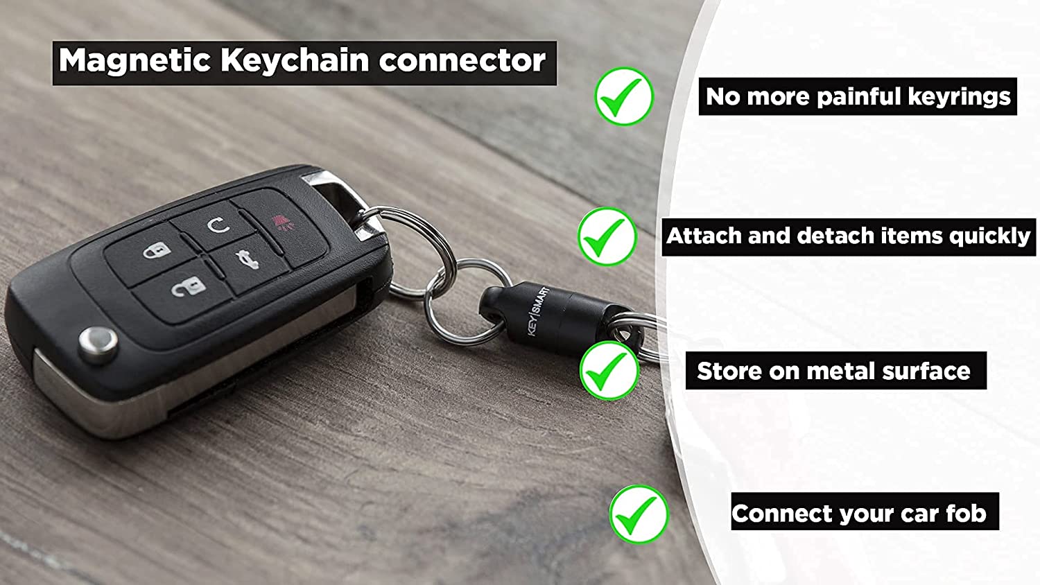 KEYS MART MagConnect-Kẹp Ngắt Kết Nối Nhanh Bằng Thép Không Gỉ