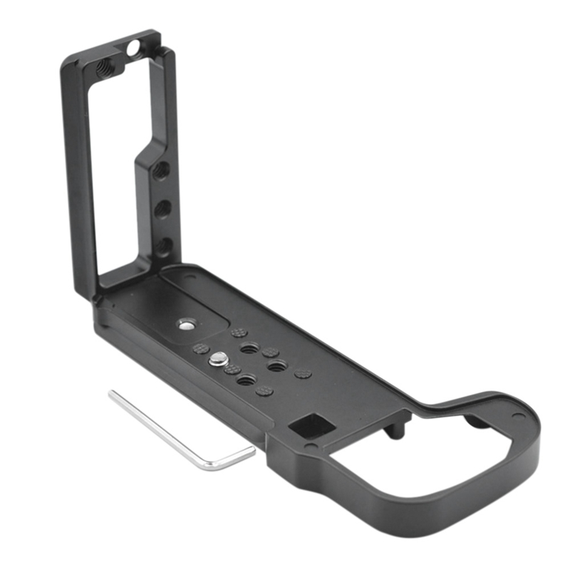 Quick release plate camera hand grip vertical bracket for fujifilm gfx100s gfx 50sii camera quick release l plate