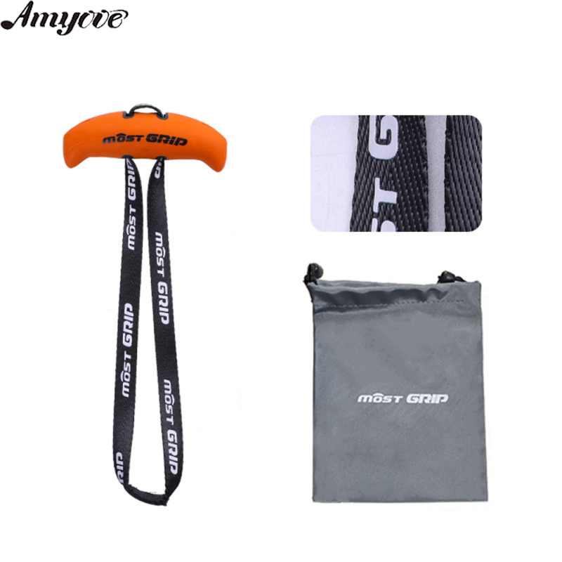 Amyove Pull Up Handles Ergonomic Exercise Resistance Band Tranining Grip Handles For Home Gym Pull-up Bars Barbells