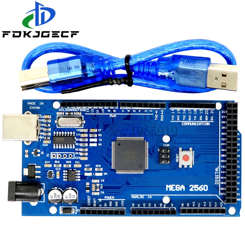 Mega 2560 r3 mega2560 rev3 + 1pcs ramps 1.4 controller for arduino 3d printer kit reprap mendelprusa integrated circuit