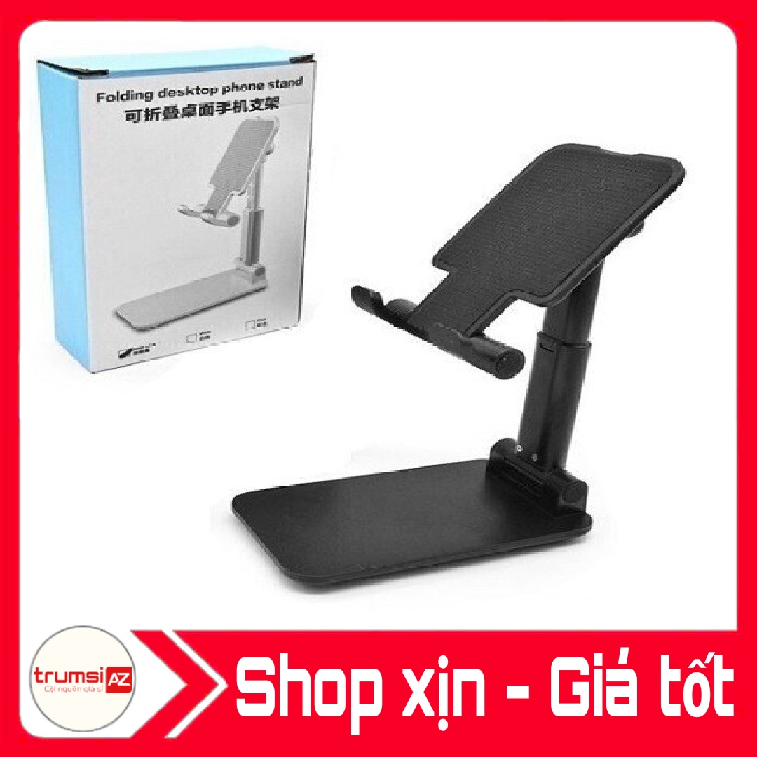 [HCM]Giá Đỡ Điện Thoại F8 Chân Vuông - Giá Đỡ Kẹp Điện Thoại Máy Tính Bảng Ipad Folding F8
