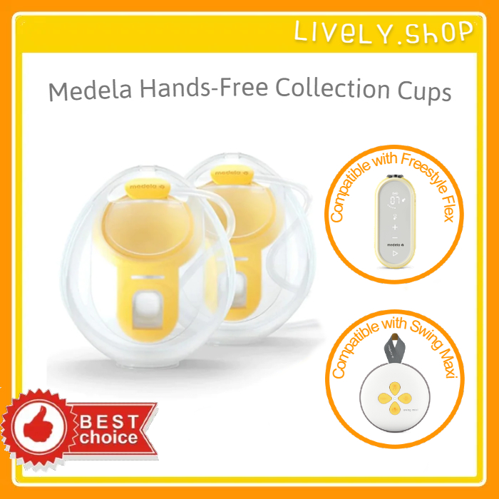 Nursing supplies》 Ready Stock NEW Medela hands-free collection cups  freestyle flex swing maxi wearable spare parts Spectra