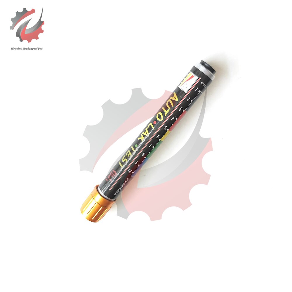 {：“》： Car Paint Test Thickness Tester Meter Gauge Auto Paint Cars Paint Crash Check Test Paint Tester With Magnetic Tip Scale