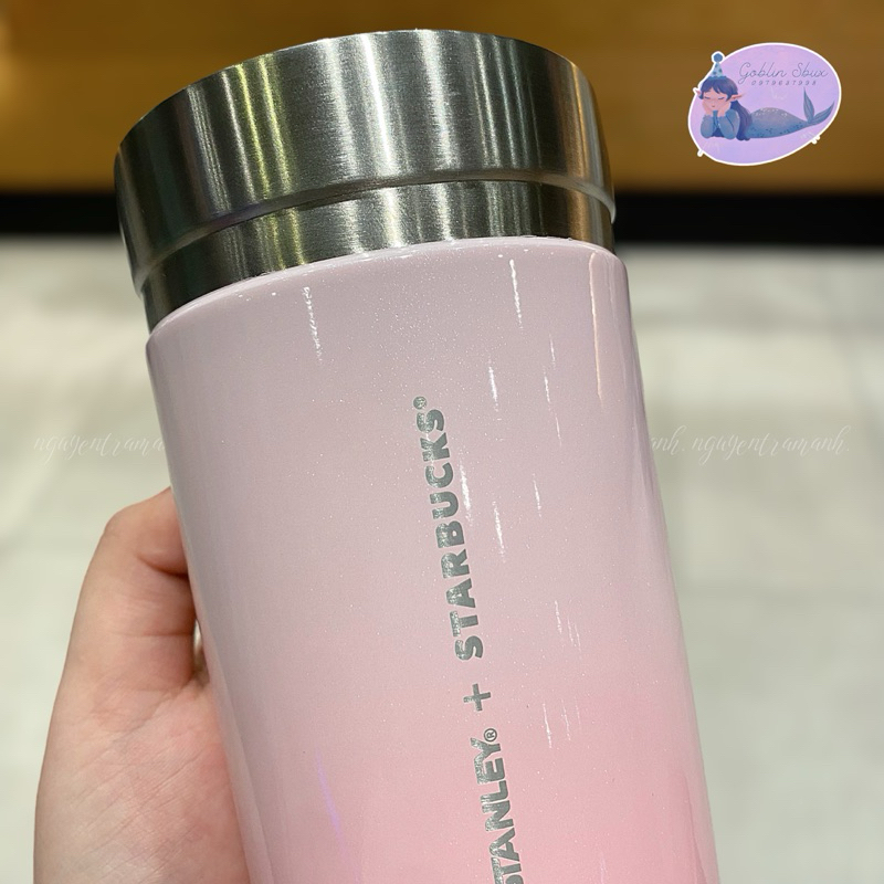 [Limited Stock] STARBUCKS BÌNH GIỮ NHIỆT SPRING PINK STANLEY 473ML