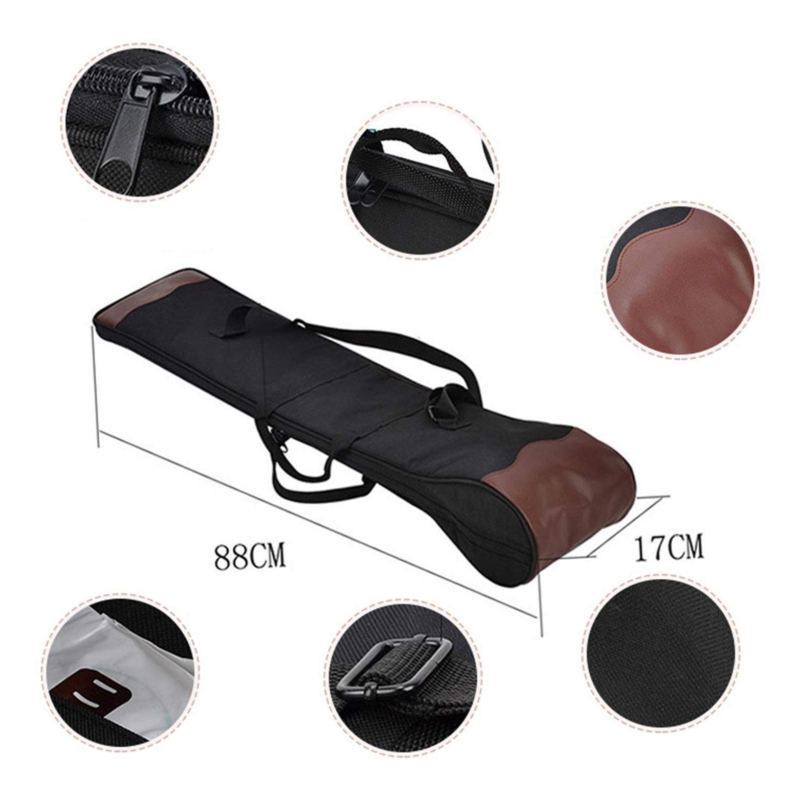 Blesiya Multifunctional Erhu Bag Adjustable Shoulder Strap Waterproof Durable Comfortable Erhu Carrying Bag Gig Bag for Chinese Violin Performing