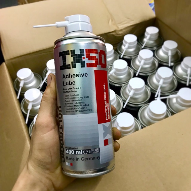 Chai dưỡng sên/xích VOLTRONIC IX50 Adhesive Lube 400ML